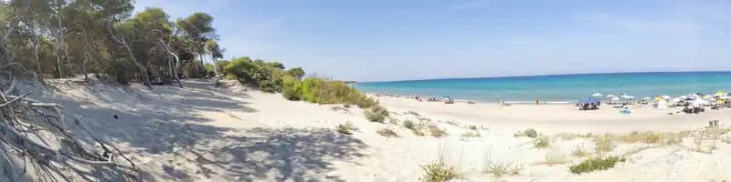 Strand dello sbinscio — Strand (freier Zugang)