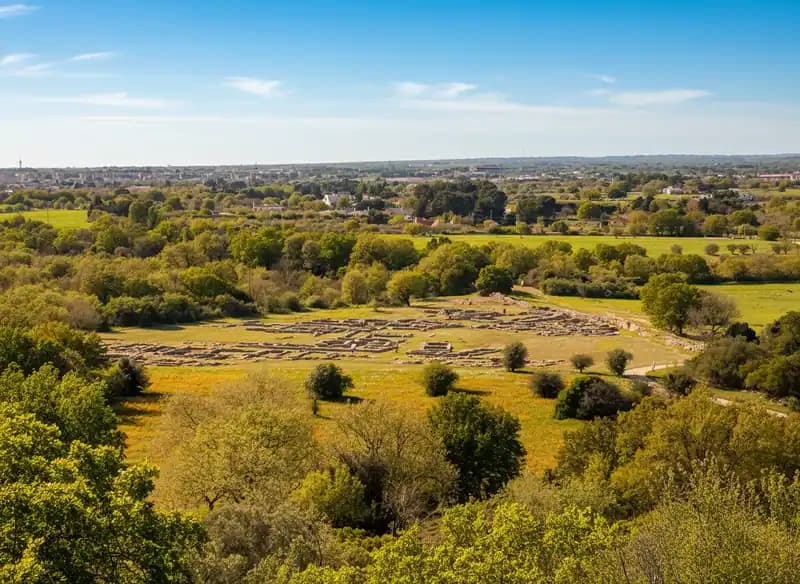 Parco Archeologico di Monte Sannace — Siti archeologici